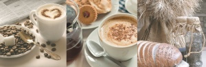 Фриз Кофе 4 коричневый 35х11,5 (уп.=16шт)